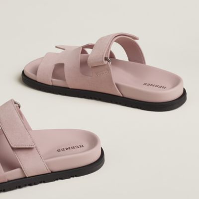 エルメス サンダル シプレ ピンク グレージュ スエード 23cm レディース エルメス サンダル シプレ ピンク グレージュ スエード 23cm